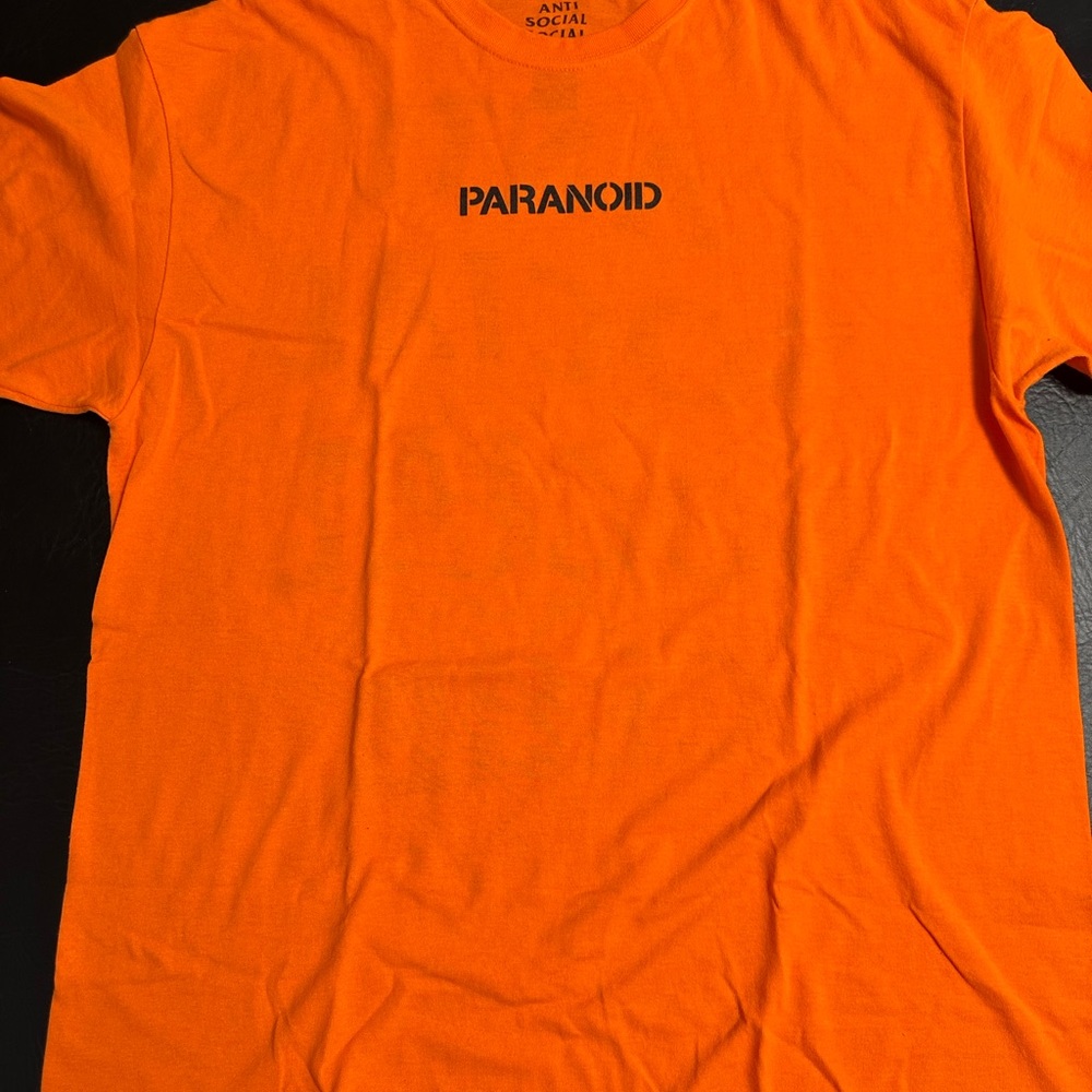 Anti Social Social Club X Undefeated Paranoid T-Shirt XL